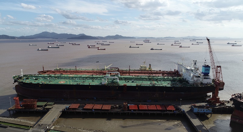 First VLCC Scrubber Retrofitting Completed by IMCZY